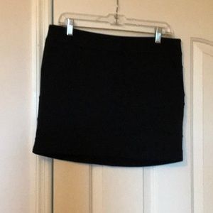 Hot little black skirt